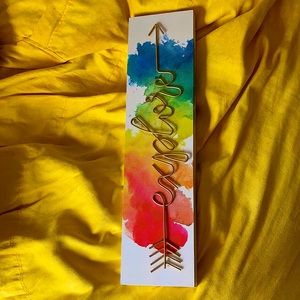 Rainbow explorer sign